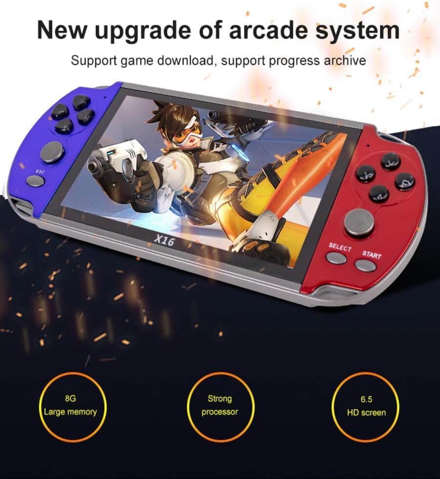 Retro Handheld Game Console