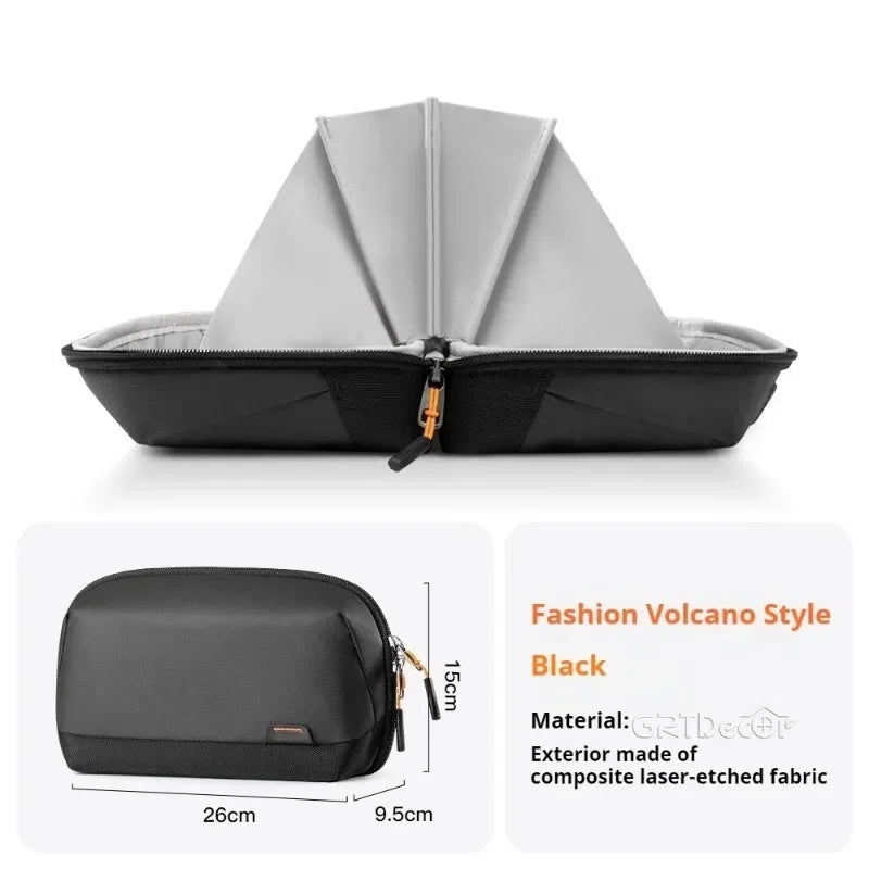 Digital Tech Organizer Pouch – Travel Cable & Charger Storage Bag
