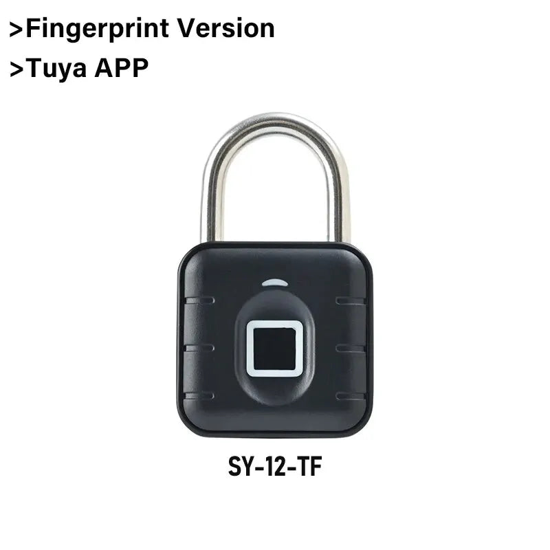 Smart Luggage Lock – Tuya Fingerprint & Bluetooth, IP67 Waterproof