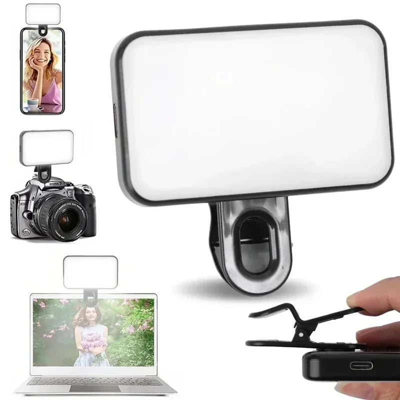 Mobile Accessories - Clip-On Selfie Ring Light