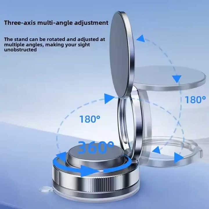 Vacuum Suction Foldable Mobile Phone Holder