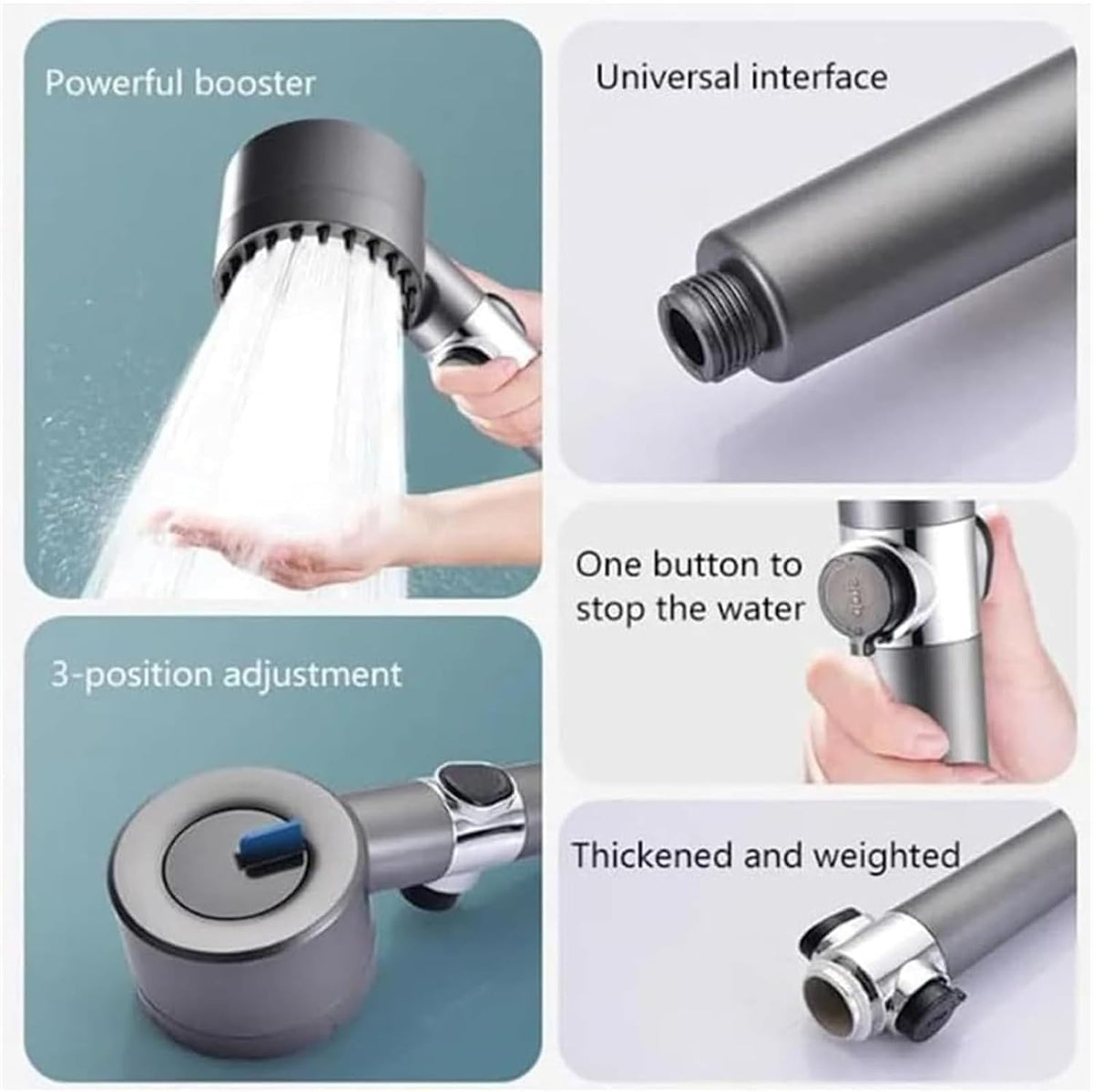 Multifunctional Scalp Massage Shower