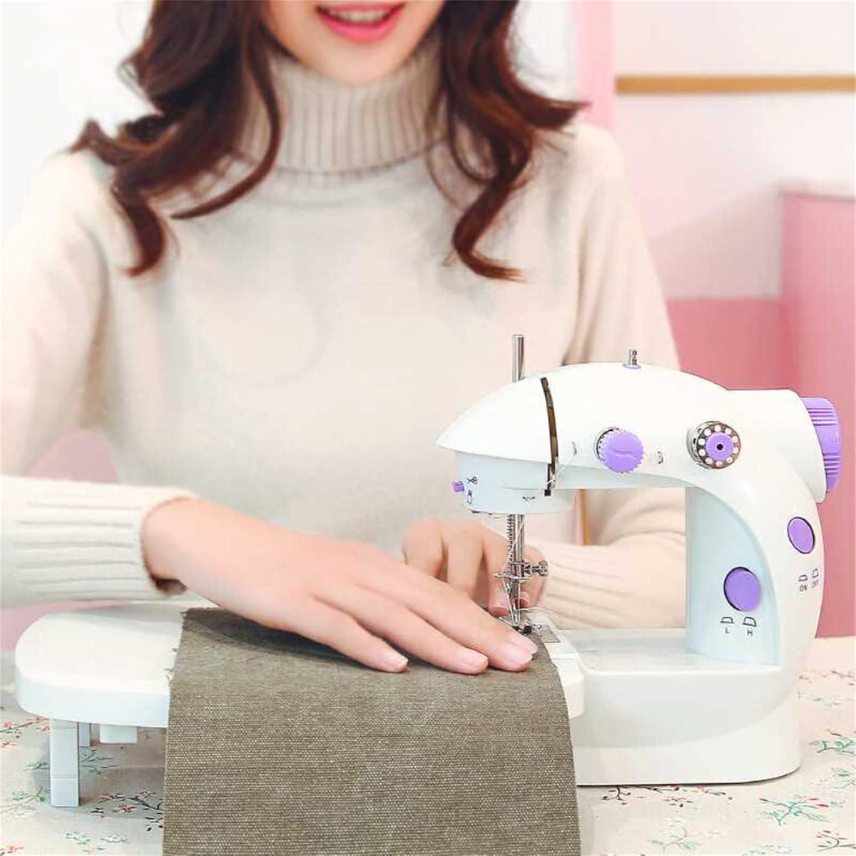 Mini Portable Electric Sewing Machin