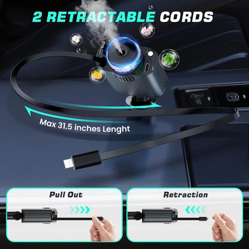 5 in 1 Smart Car Charger
