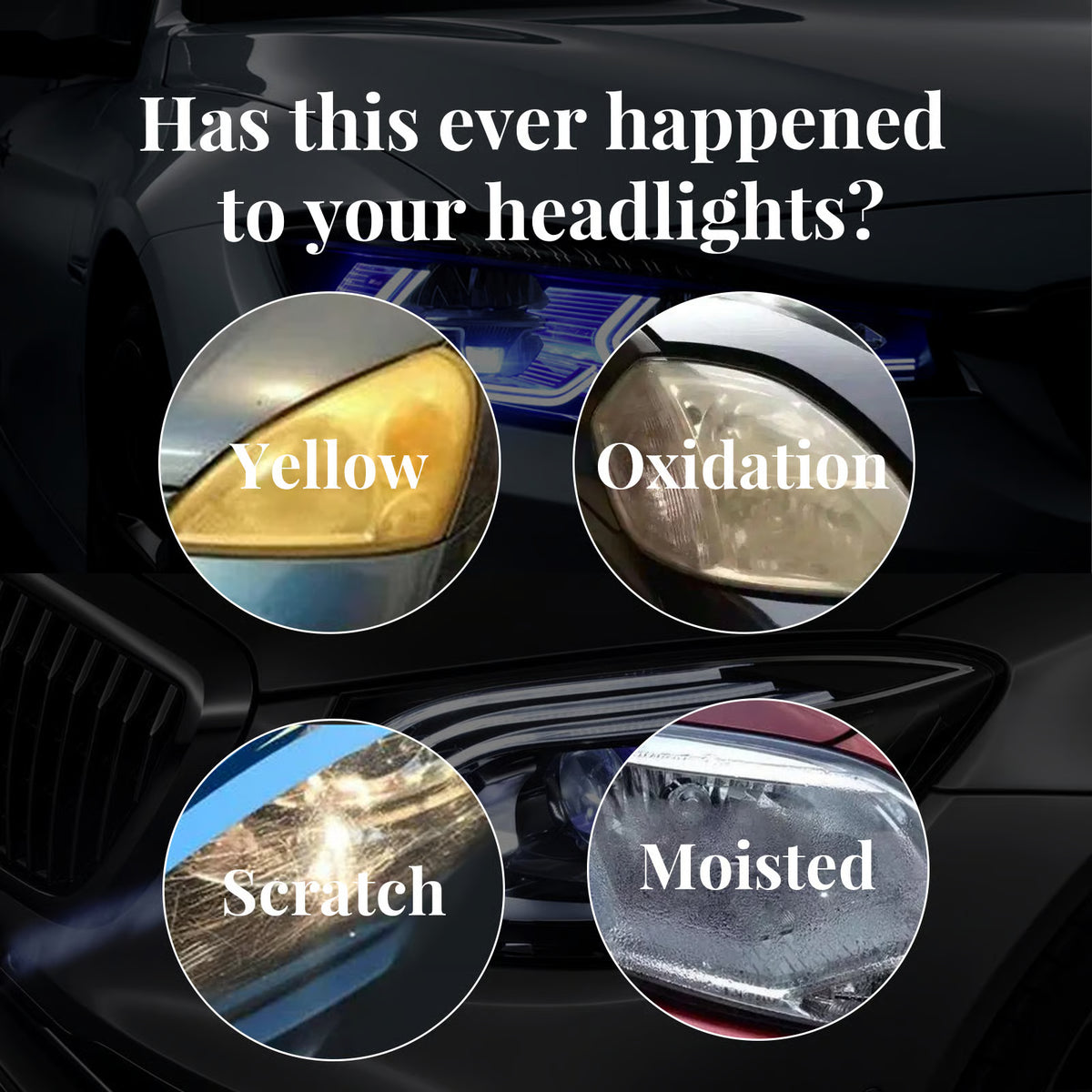Headlight Repair Fluid & Scratch Remover