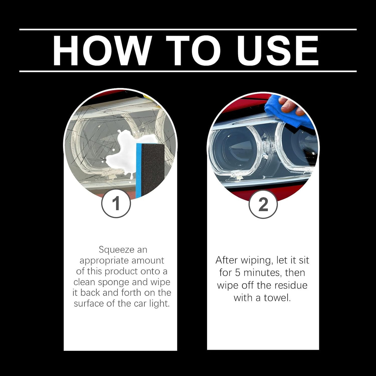 Headlight Repair Fluid & Scratch Remover