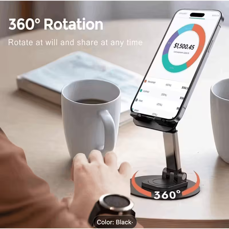 360° Rotating Phone & Tablet Stand