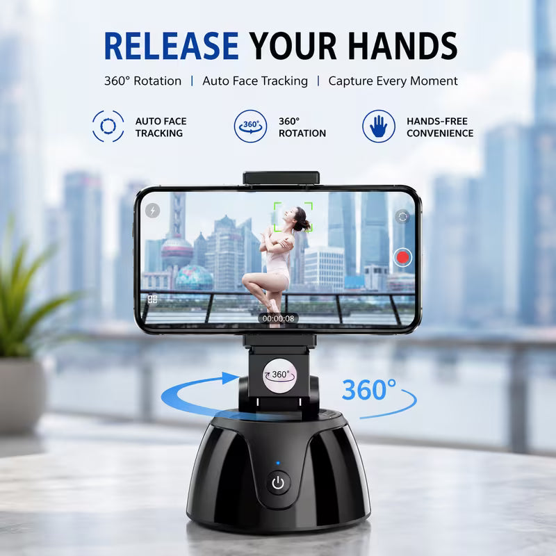 360° Auto Face Tracking Phone Holde