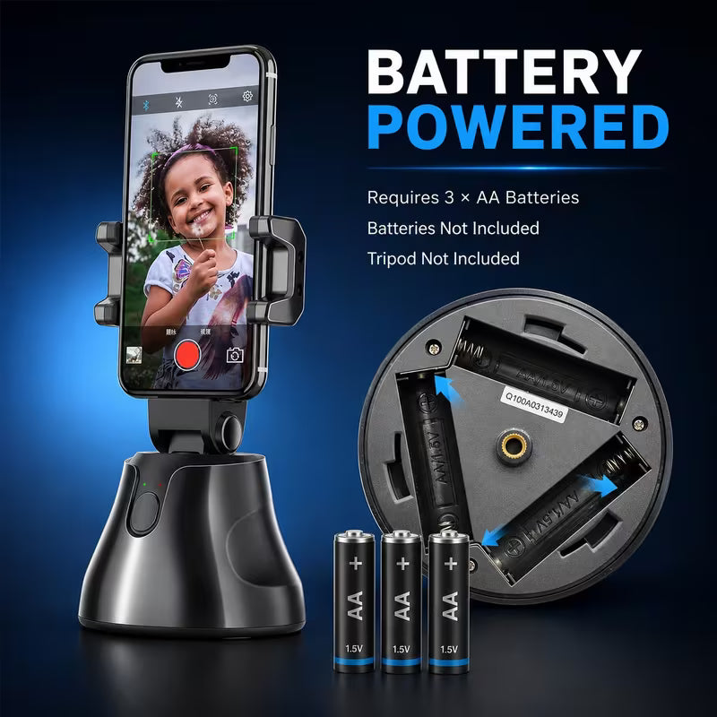 360° Auto Face Tracking Phone Holde