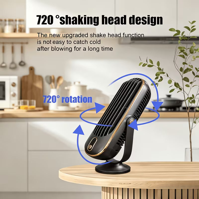 Portable Humidifying Desktop Fan