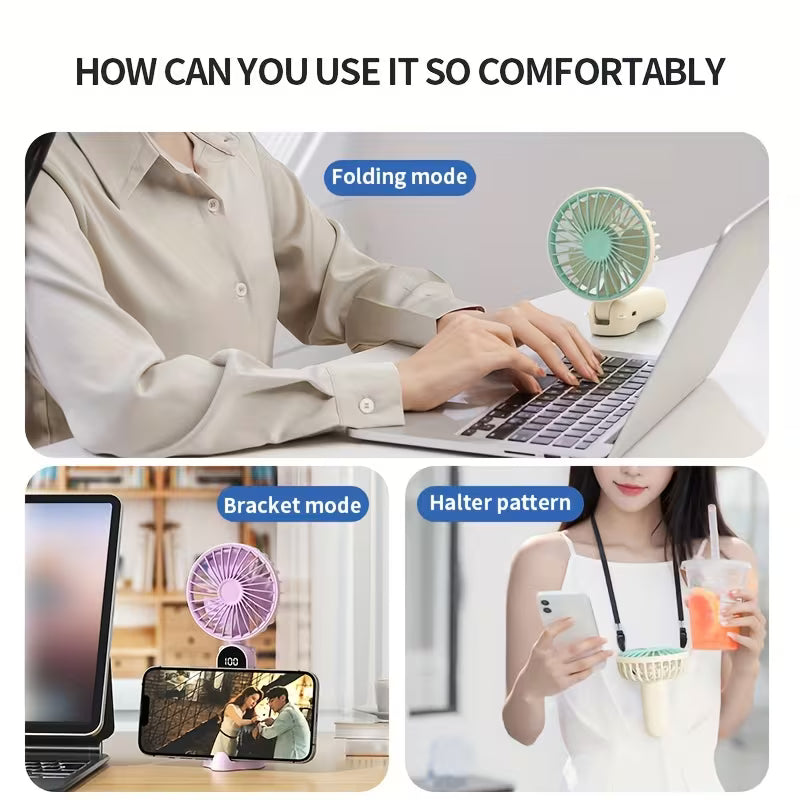 3-in-1 Portable Mini Fan
