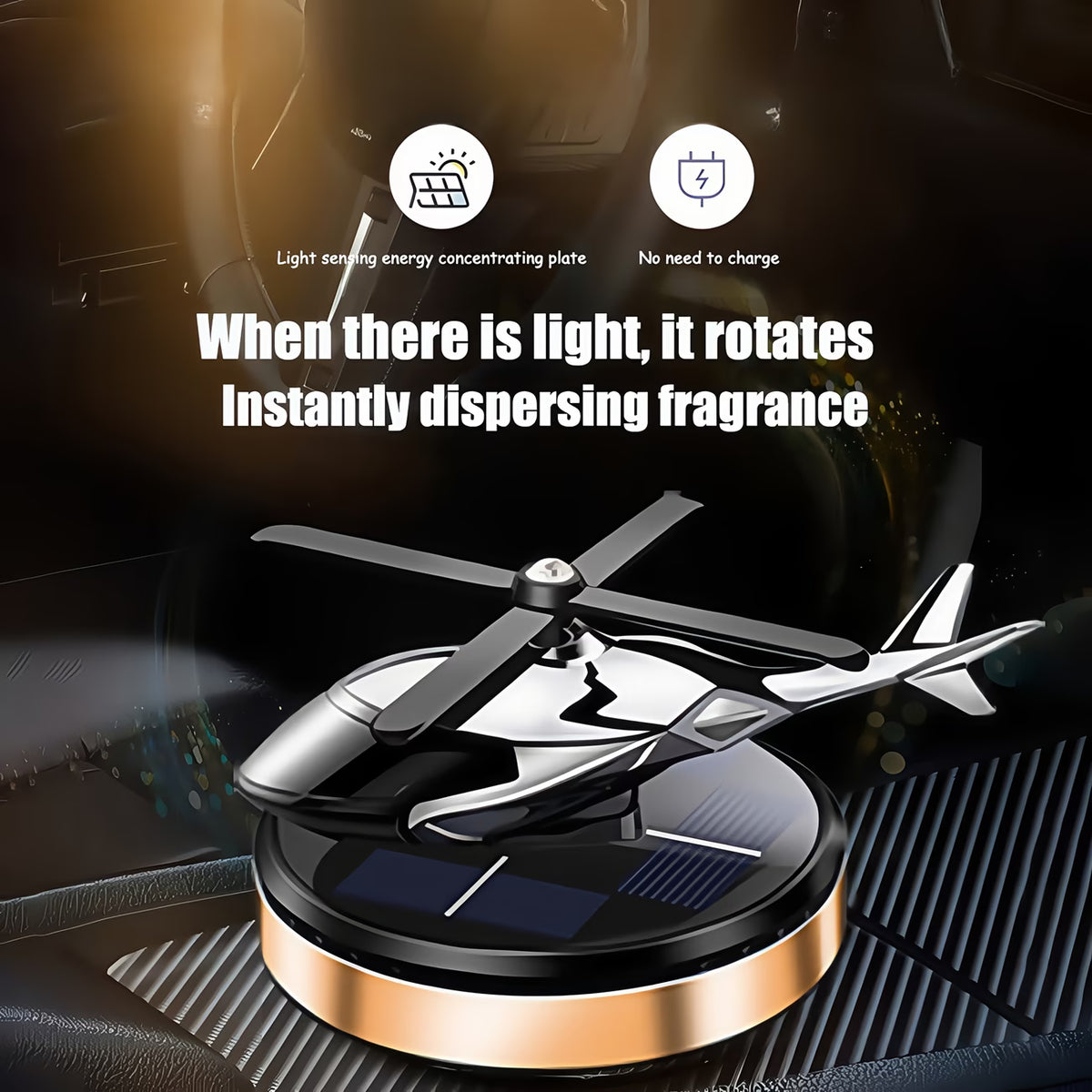 Solar Powered Car Air Freshener