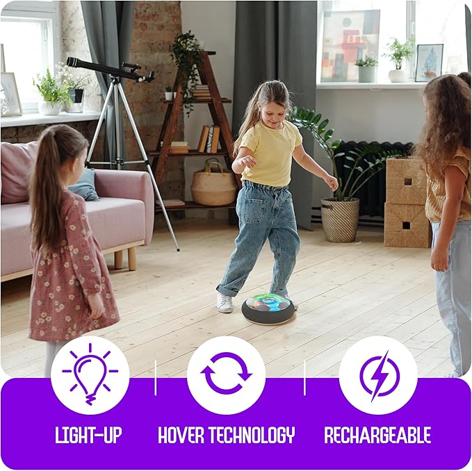 Hover Soccer Light-Up Ball