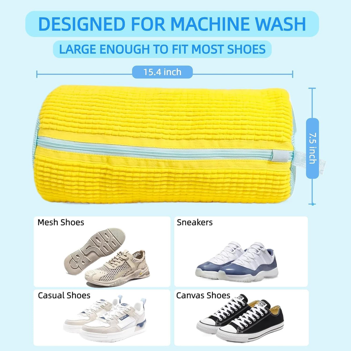 Reusable Shoe WashBag