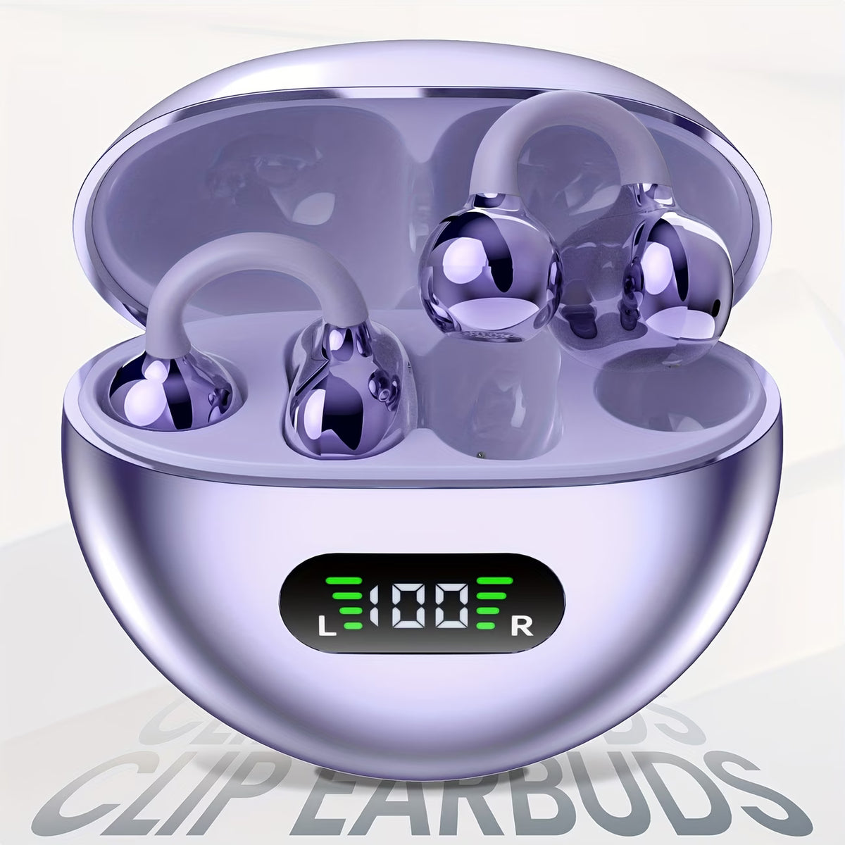 Clip-On Wireless Earbuds
