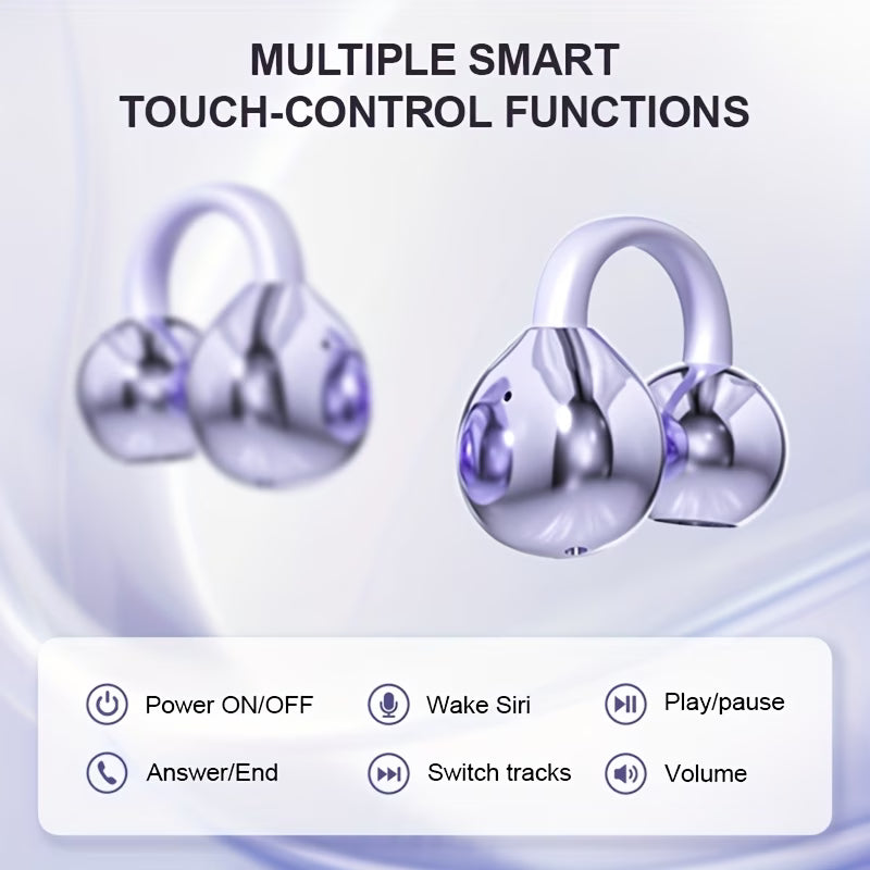 Clip-On Wireless Earbuds