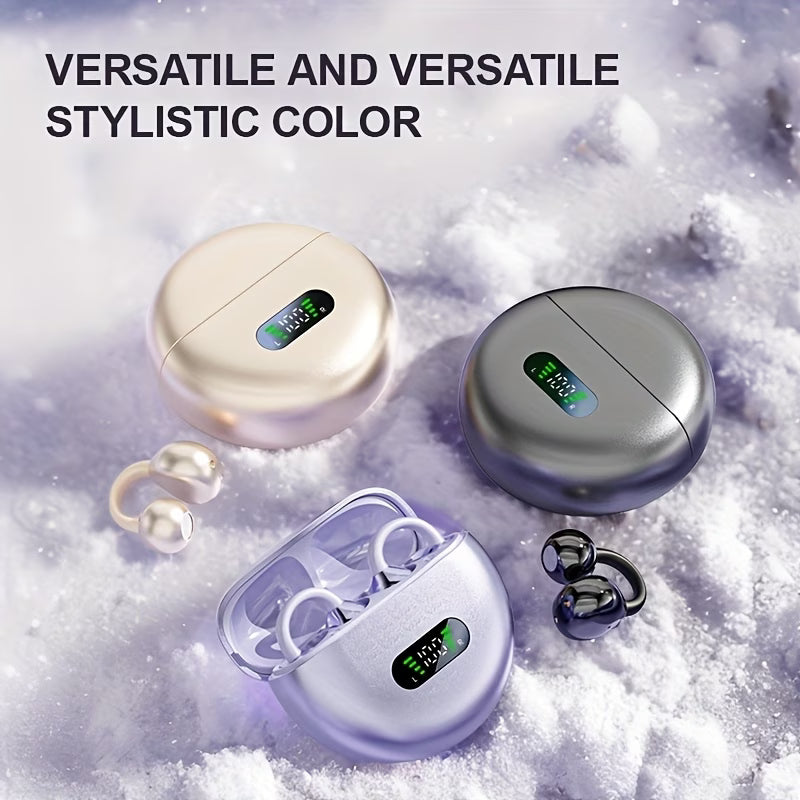 Clip-On Wireless Earbuds