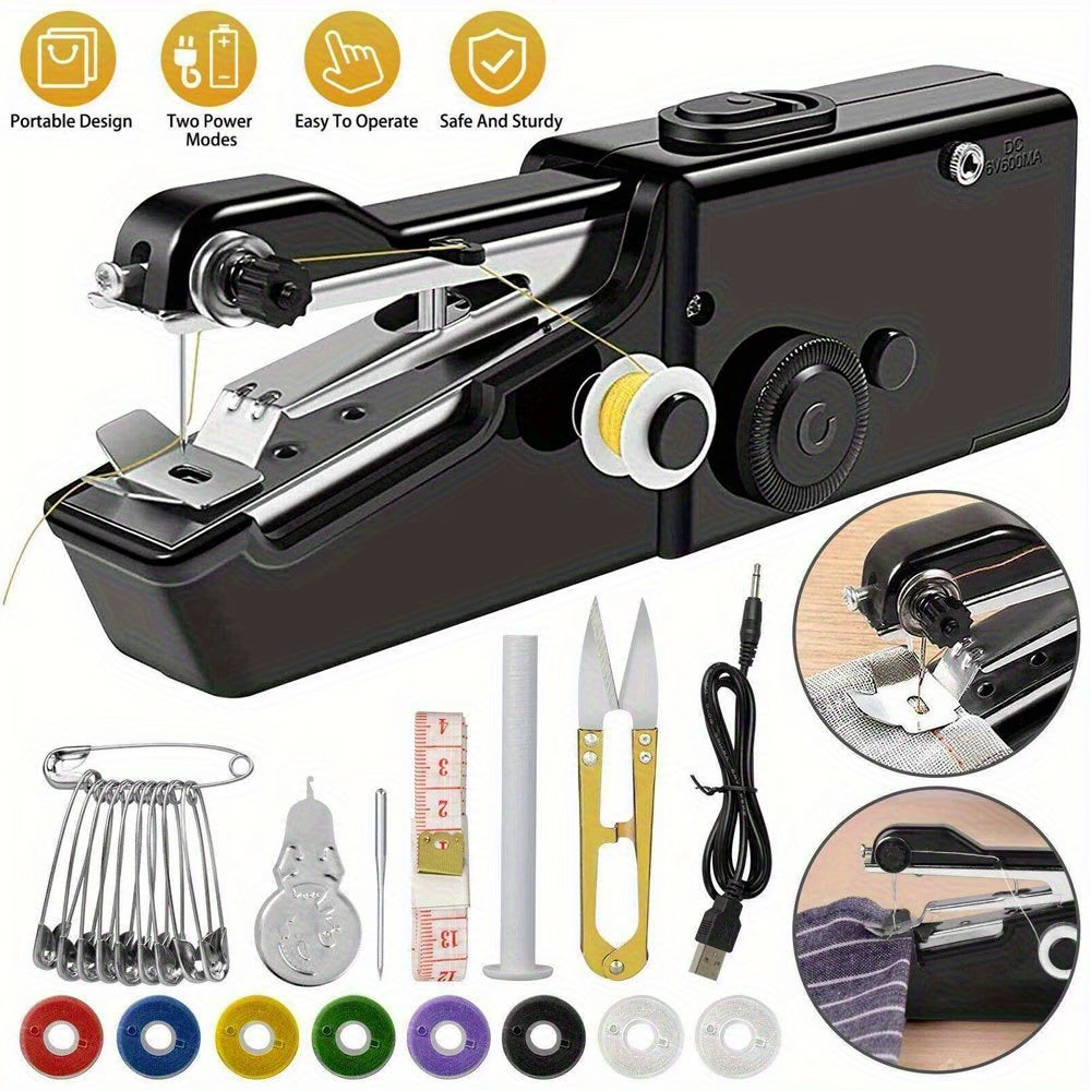 Mini Portable Handheld Sewing Machine