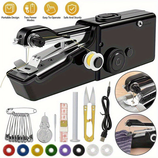Mini Portable Handheld Sewing Machine