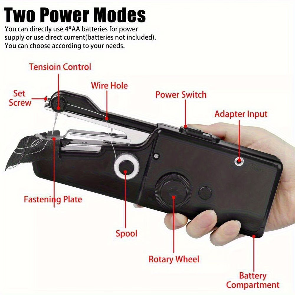 Mini Portable Handheld Sewing Machine