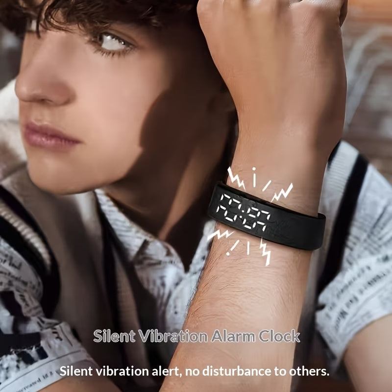 Multifunctional LED Digital Wristwatch