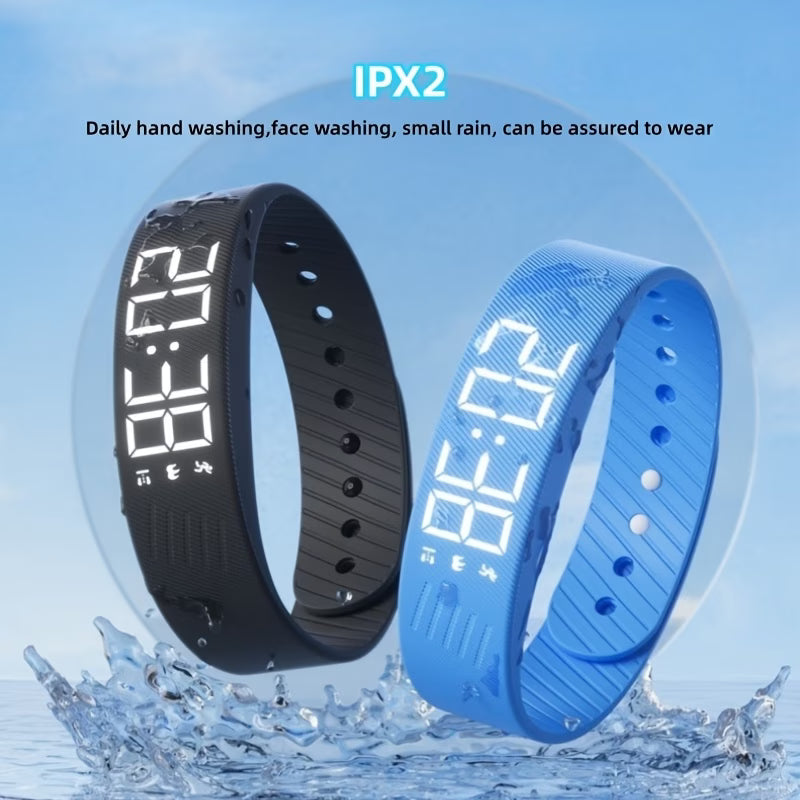 Multifunctional LED Digital Wristwatch