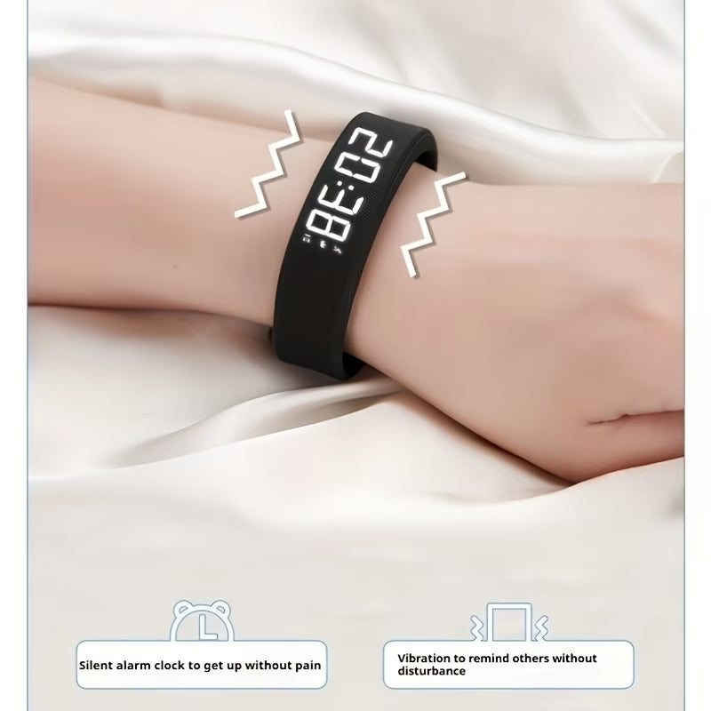 Multifunctional LED Digital Wristwatch