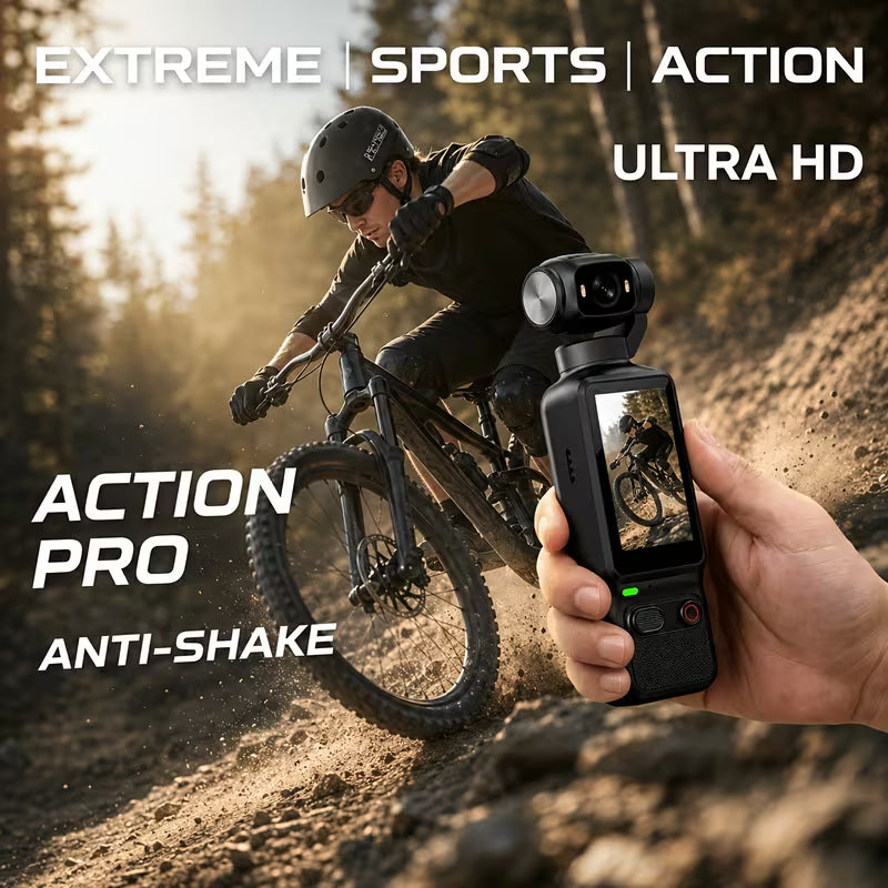 4K Outdoor Portable Handheld Camera