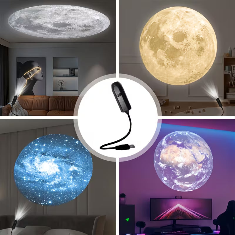 USB Planet Projector Lamp