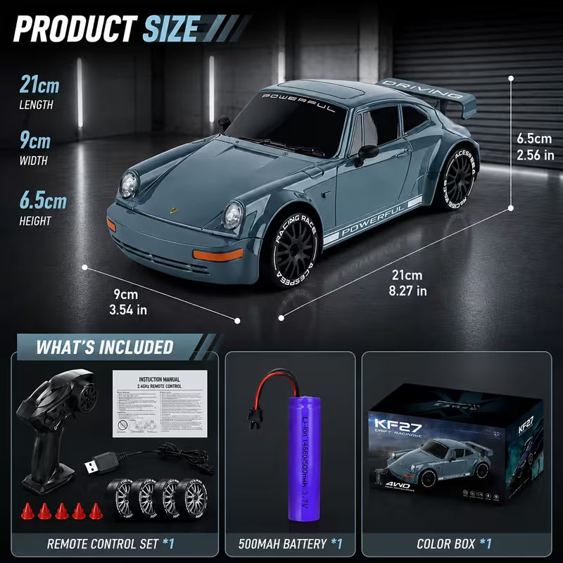 1:20 Scale 4WD RC Drift Car