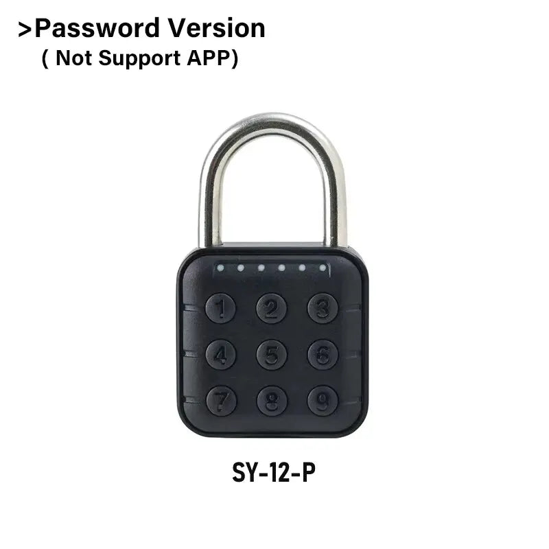 Smart Luggage Lock – Tuya Fingerprint & Bluetooth, IP67 Waterproof