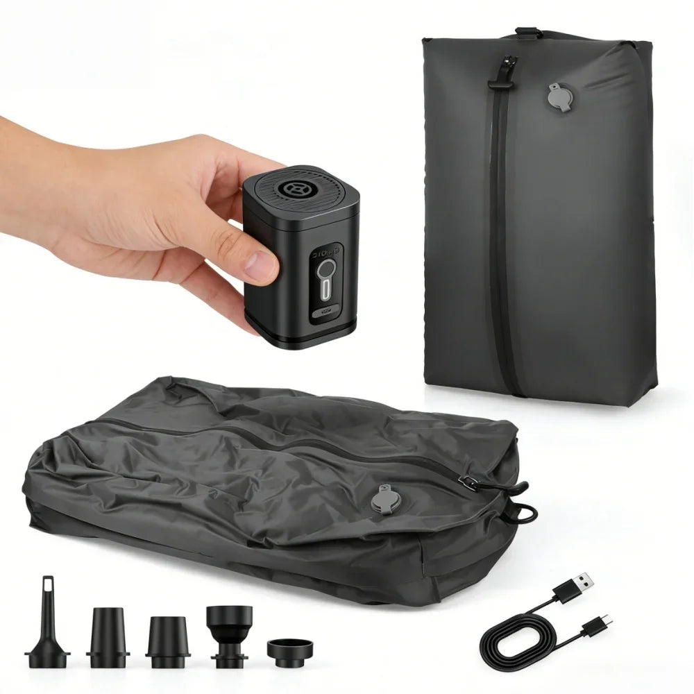 Vacuum Compression Storage Bags – Waterproof Space-Saving Travel Organizers