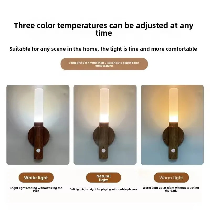 Smart Motion Sensor Night Light – Rechargeable Magnetic