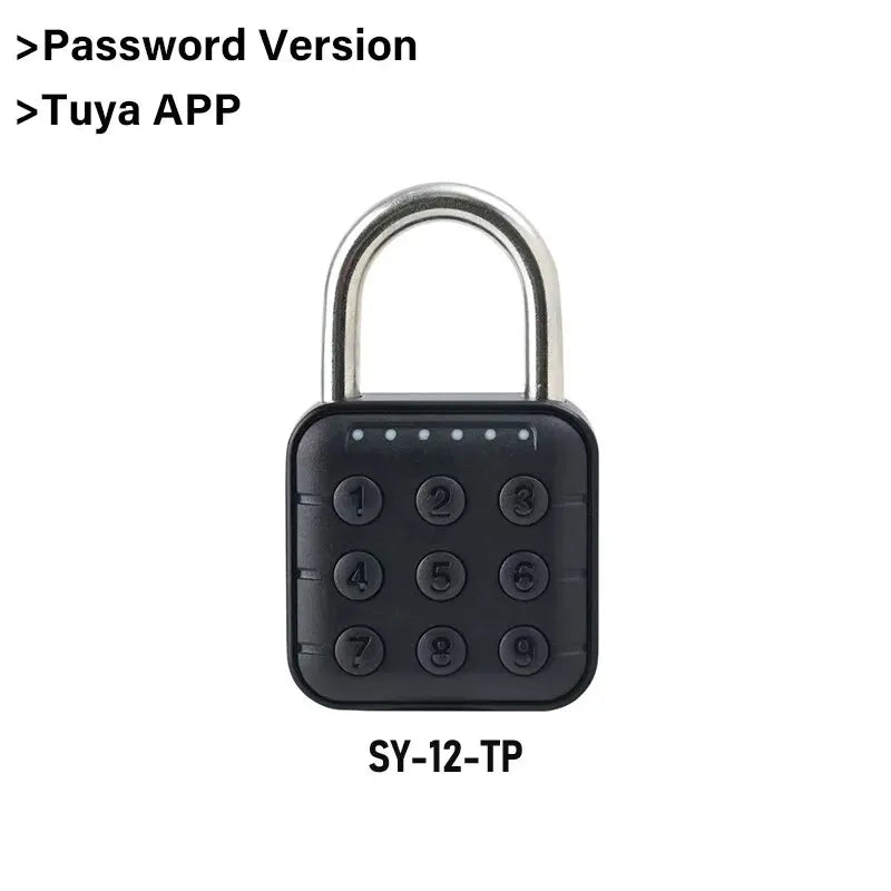 Smart Luggage Lock – Tuya Fingerprint & Bluetooth, IP67 Waterproof