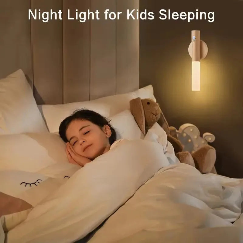 Smart Motion Sensor Night Light – Rechargeable Magnetic