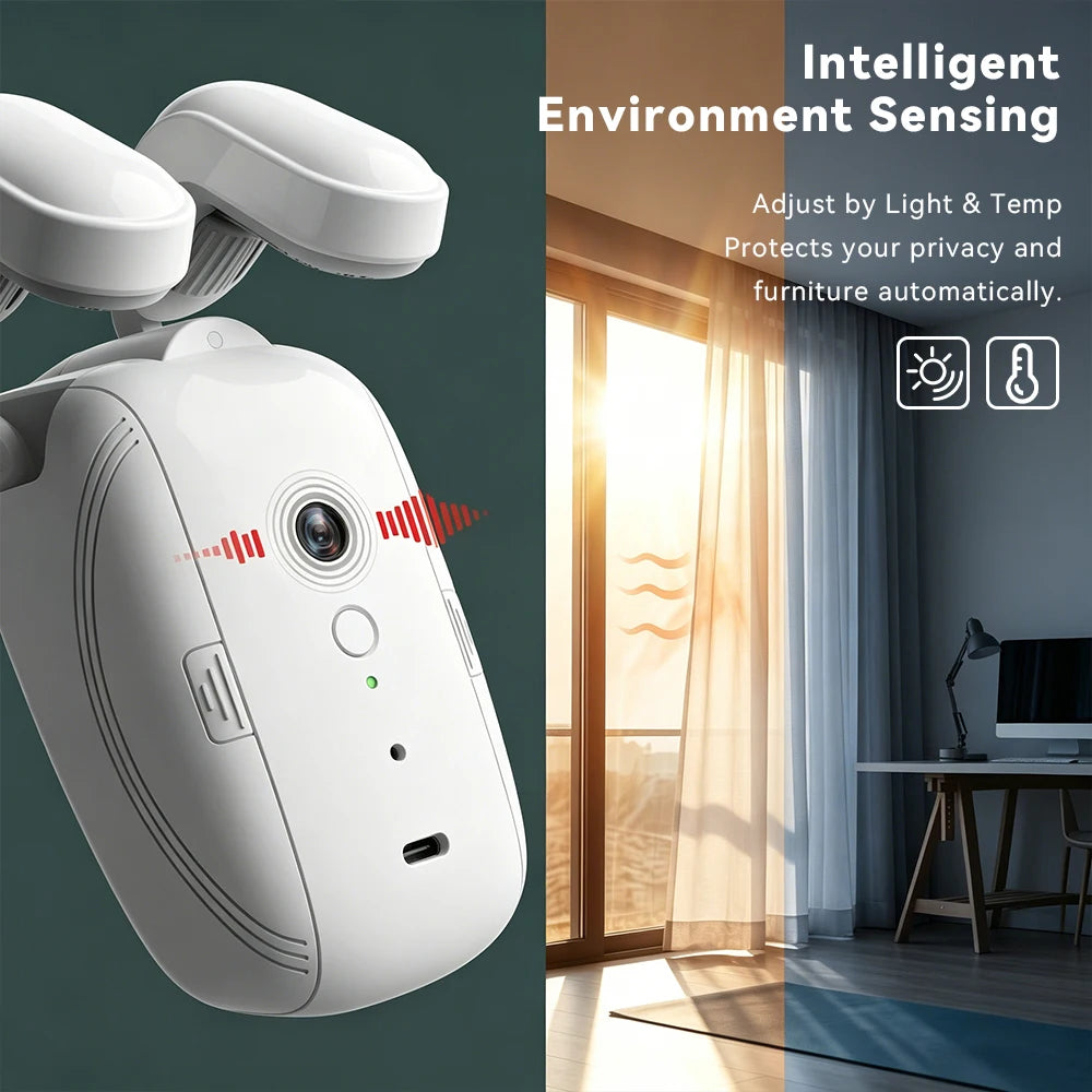Smart Curtain Robot – Zigbee 3.0, Voice & App Control