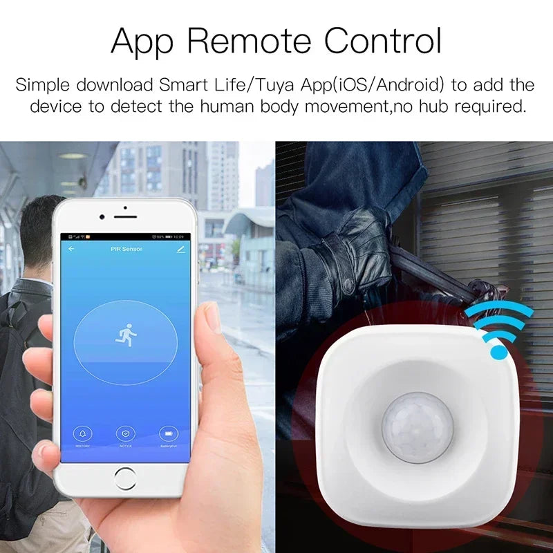 Tuya WiFi PIR Motion Sensor – Human Detector