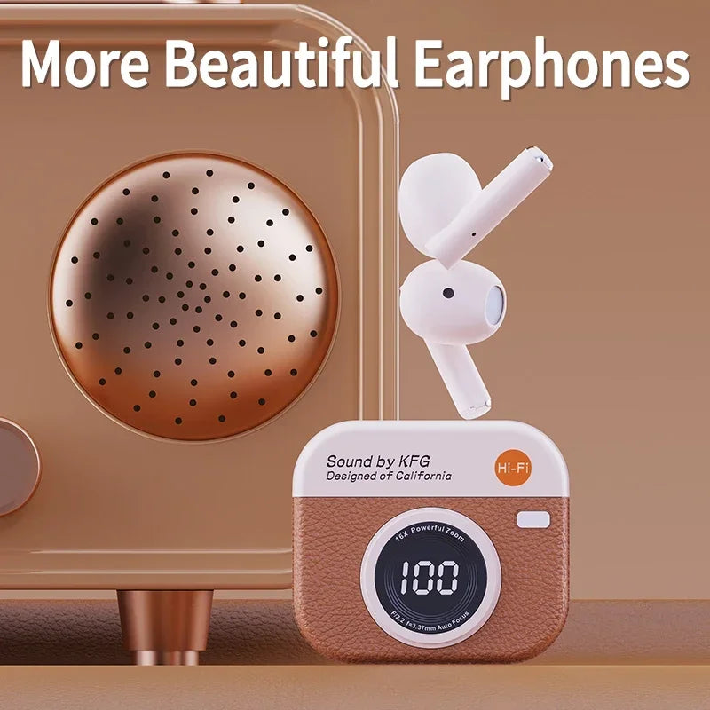 Wireless Sport Headphones – 24H Battery, LED Display, Waterproof