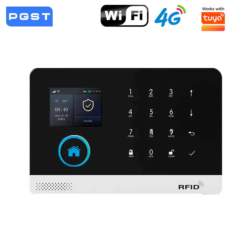 4G/WiFi Smart Home Alarm System – Wireless Security