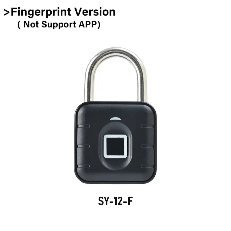 Smart Luggage Lock – Tuya Fingerprint & Bluetooth, IP67 Waterproof