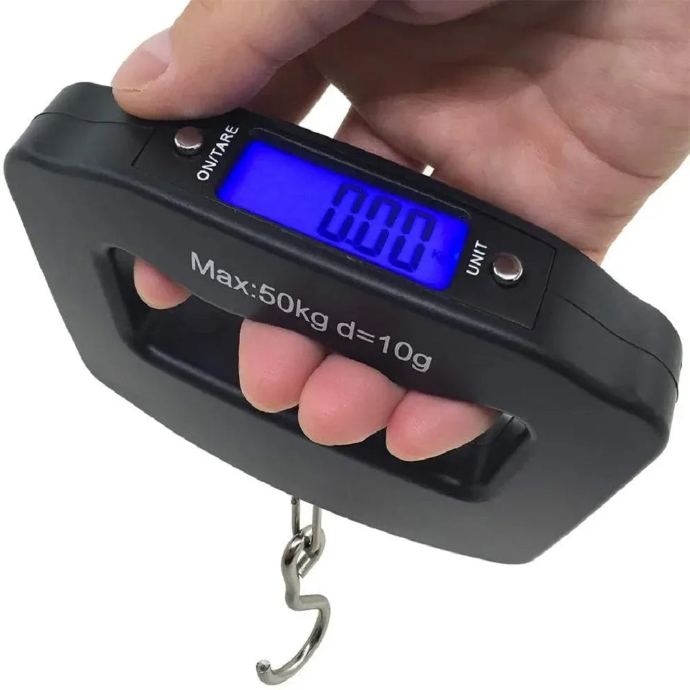 Digital Luggage Scale – 50kg Portable Travel Scale with Backlight