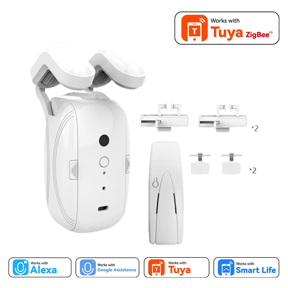 Smart Curtain Robot – Zigbee 3.0, Voice & App Control