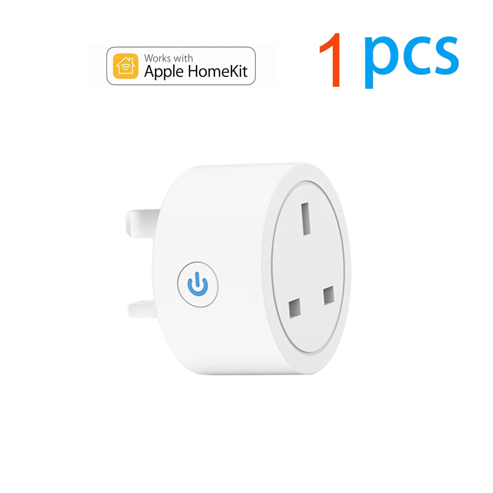 20A Smart WiFi Socket – Tuya, Energy Monitoring