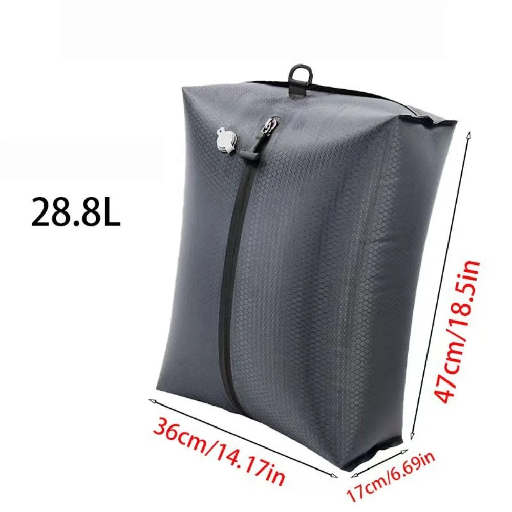 Vacuum Compression Storage Bags – Waterproof Space-Saving Travel Organizers