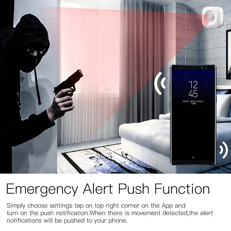 Tuya WiFi PIR Motion Sensor – Human Detector
