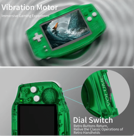 HEPU - Portable Retro Handheld Game Console