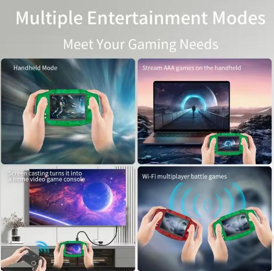 HEPU - Portable Retro Handheld Game Console