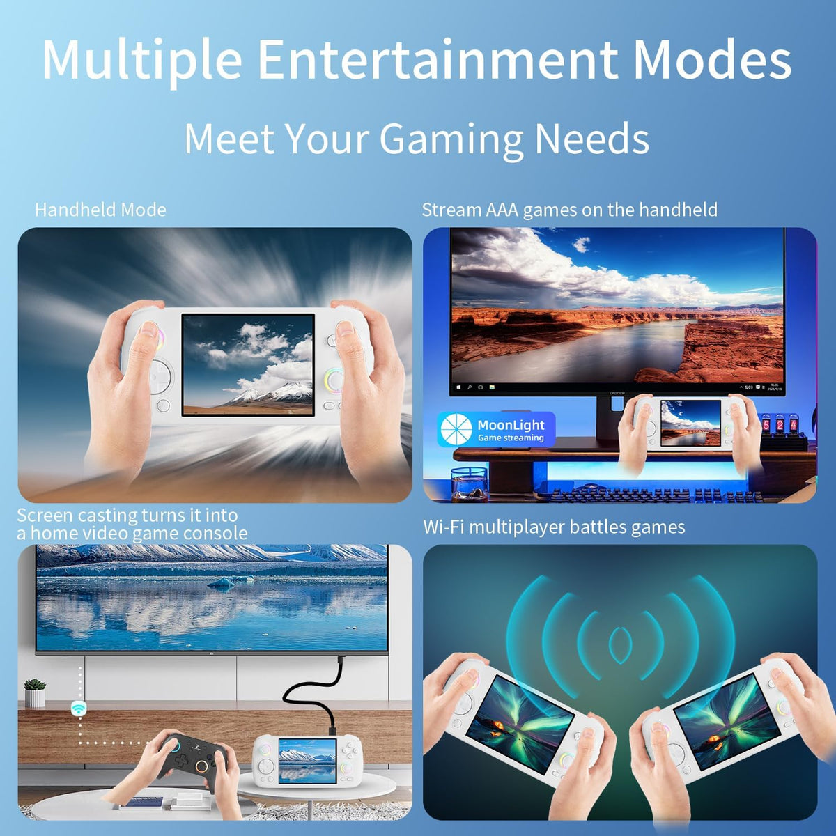 HEPU - Retro Handheld Gaming Console