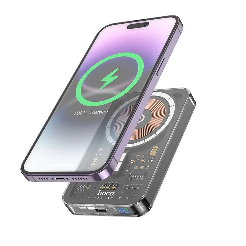 Hoco - Transparent Magnetic Power Bank (Q14)