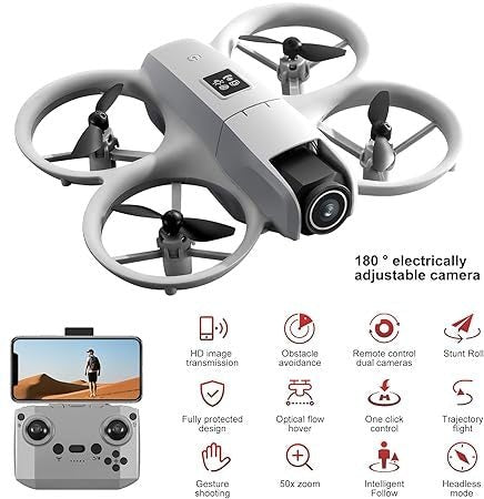Optical Flow Dual-Camera Drone